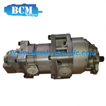 KOMATSU HYDRAULIC GEAR PUMP 705-55-43040 for WA600-6S